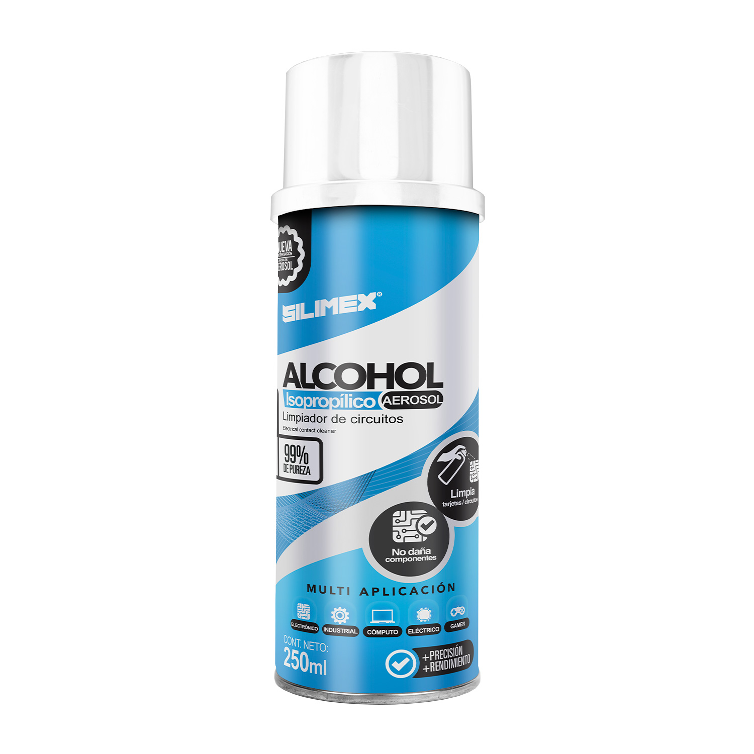 THIDO - Alcohol Isopropilico 250ml Spray SILIMEX